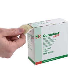 Curaplast Sensitive Pansement pour injections Rouleau de 250 