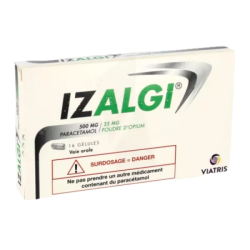 IZALGI 500MG/25MG GELU BT16