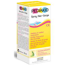 Pediakid Spray Nez-Gorge spray à l'eau de mer et&#