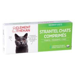 Vermifuges Strantel pour Chats de plus de 4 kg Clé