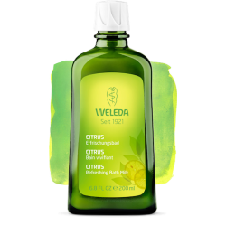 Bain Vivifiant au Citrus Weleda - Flacon de 200ml