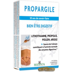 Propargile bien être digestif Holistica - 64 Gélules