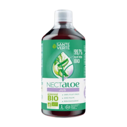 Nectaloe Jus d’Aloé Vera Bio 1L Santé Verte 