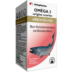 Arkogélules oméga 3 origine marine bon fonctionnement c