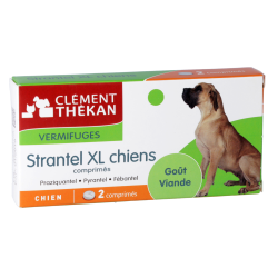 Vermifuges Strantel Chiens plus de 35 kg Clément Th
