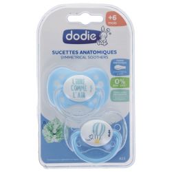 Sucette Symmetrical soother 6+ mois Dodie
