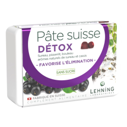 Pâte Suisse Détox Lehning – Sureau, Pissenlit &a