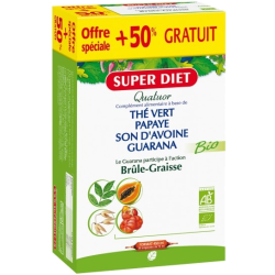 Quatuor Brûle-Graisse Bio Offre spéciale +50% grat