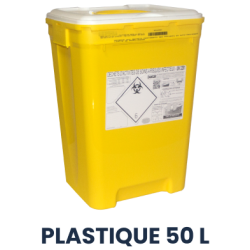 50 L Plastique Fût Collecteur DASRI