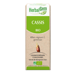Cassis Macérat de bourgeons Bio Herbalgem - Flacon de&#