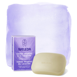 Savon végétal à la Lavande Weleda - Savon