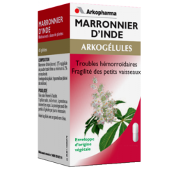 Arkogélules Marronnier d'Inde Troubles Hémorroïdaires A