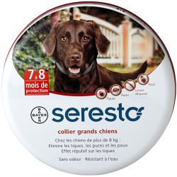 Seresto Antiparasitaire externe Collier pour grands chiens de