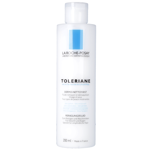 Toleriane Fluide dermo-nettoyant et démaquillant peaux intolérantes La Roche Posay