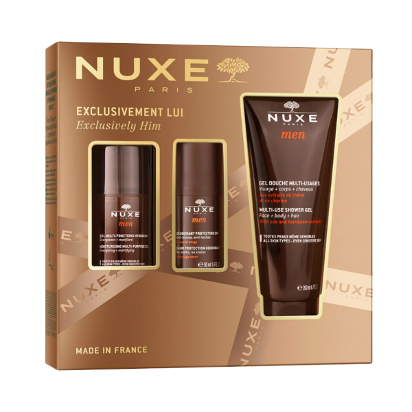 Nuxe Coffret Noël Exclusivement Lui – Kit Soins Homme Essentiel