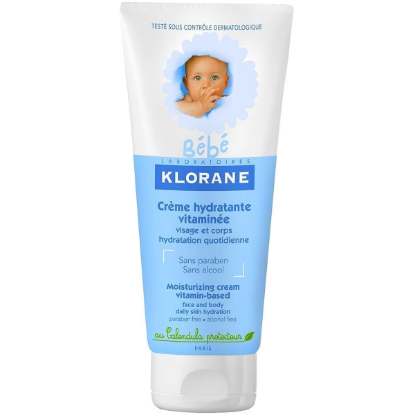 Crème hydratante Bébé visage et corps Klorane