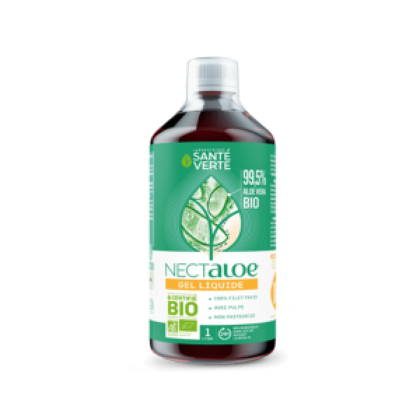 Nectaloe Gel Liquide Aloé Vera Bio 1L – Santé Verte