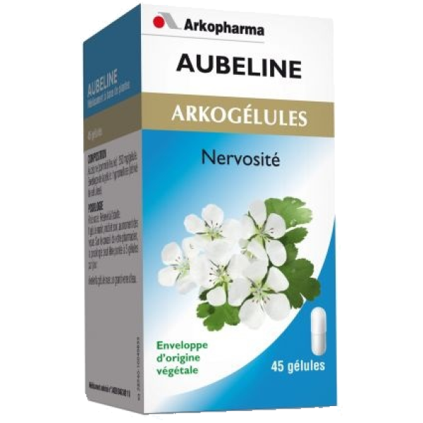 Arkogélules aubeline nervosité Arkopharma