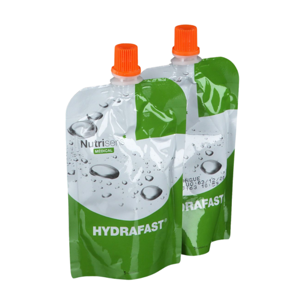 Gamme Nutrisens Hydrafast – Gels Hydratants Faciles à Avaler