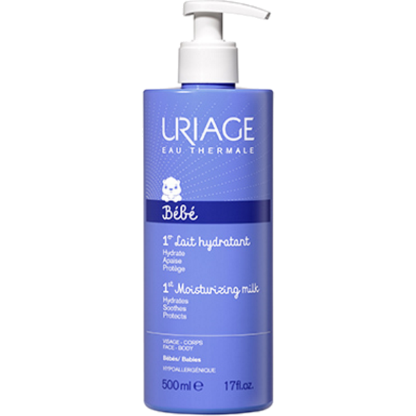 1er Lait hydratant Soin quotidien douceur bébé et nourrissons visage corps Uriage