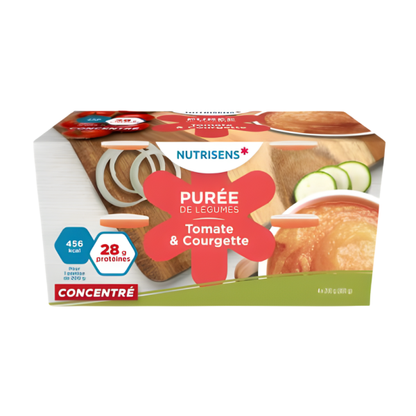 Gamme Nutrisens Concentrés Purée de Légumes – Nutrition Facile et Saine