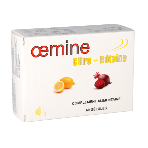 Complément Alimentaire Citro-Bétaïne Oemine- 60 Gélules