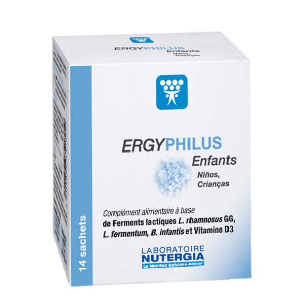 Ergyphilus Enfants croissance et confort digestif Nutergia - 14 Sachets