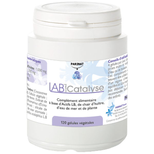 LAB Catalyse Fonctions métaboliques Parinat - 120 Gélules