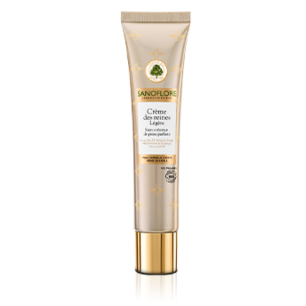 Crème des Reines Bio légère Peaux normales à mixtes Sanoflore - 40 mL