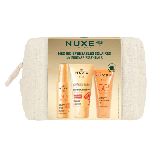 NUXE Sun Trousse Mes Indispensables Solaires – Protection Visage & Corps SPF50
