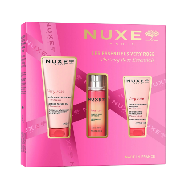 Nuxe Coffret Noël « Les Essentiels Very Rose » – Routine Douceur à la Rose