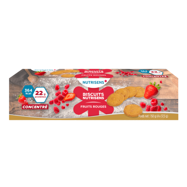 Gamme Nutrisens Biscuits – Collations Nutritionnelles Seniors