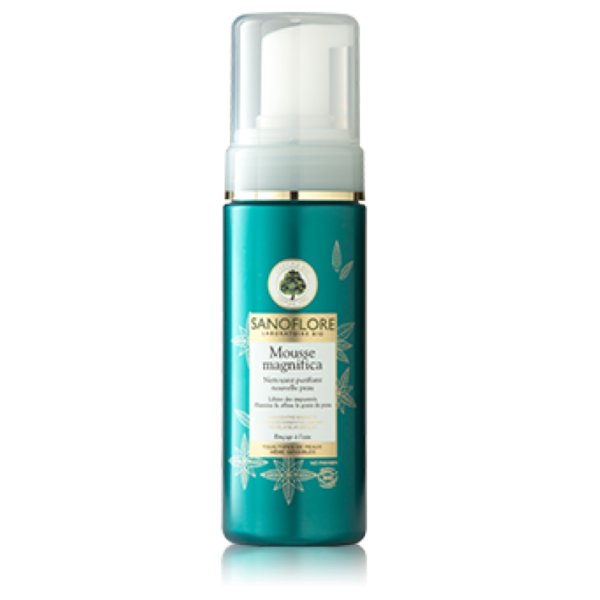 Mousse Magnifica Bio Nettoyant purifiant bio Sanoflore - 150 mL
