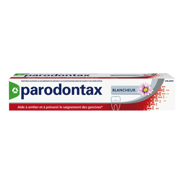 Dentifrice Blancheur Arrête le saignement des gencives Parodontax - 75 mL
