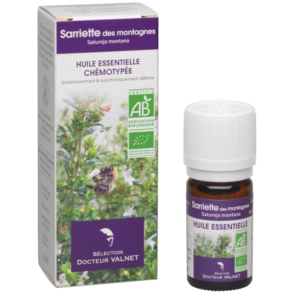 Huile Essentielle Biologique Sarriette de Montagnes Docteur Valnet - 5ml