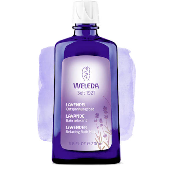 Bain Relaxant à la Lavande Weleda - Flacon de 200ml