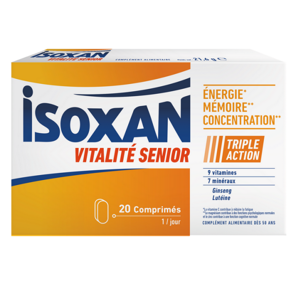 Isoxan Vitalite Senior 20 comprimés