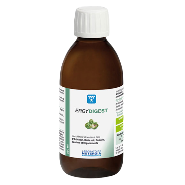 ErgyDigest Complément alimentaire Nutergia - 250 mL