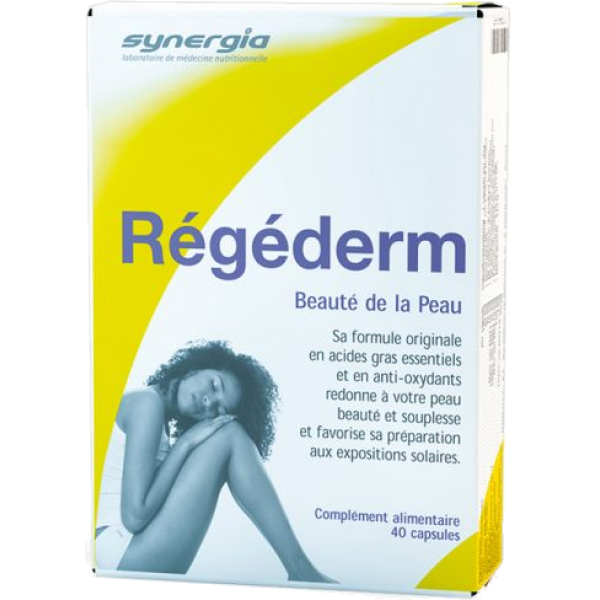 Régéderm Peau vitamines et sélénium Synergia - 40 Capsules