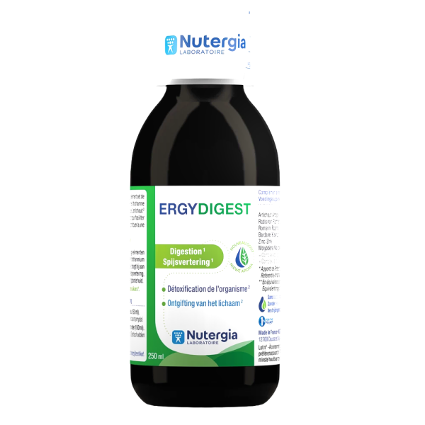 ErgyDigest Complément alimentaire Nutergia - 250 mL