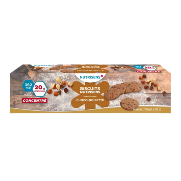 Gamme Nutrisens Biscuits – Collations Nutritionnelles Seniors