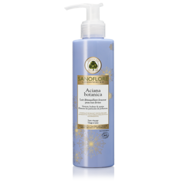 Aciana botanica Bio Lait démaquillant douceur peau nue divine Sanoflore - 200 mL
