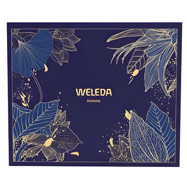 Weleda Coffret Homme Noël 2024 – Routine Soins Visage, Corps & Déodorant