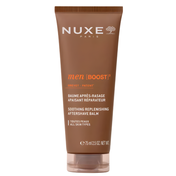 NUXE Men [BOOST]³ Baume Après‑Rasage Apaisant Réparateur 75 ml – Peaux Masculines