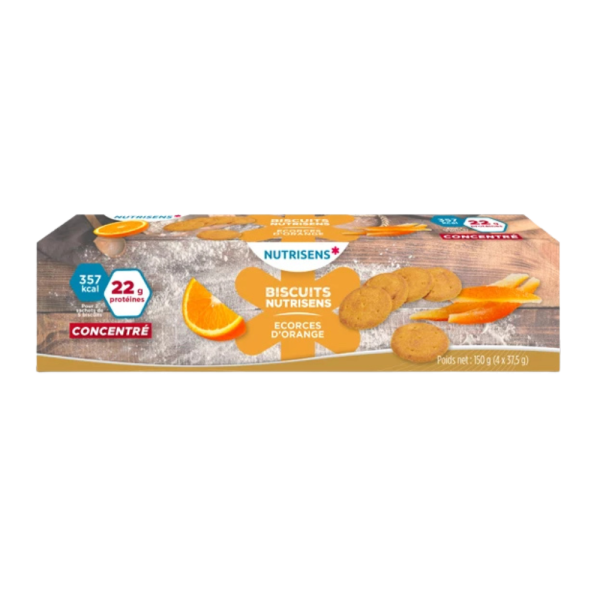 Gamme Nutrisens Biscuits – Collations Nutritionnelles Seniors