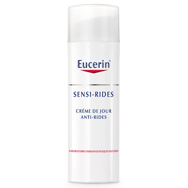 Sensi-rides Soin anti-rides Jour Q10 SPF 15 Fluide Peaux normales à mixtes Eucerin - 50 mL
