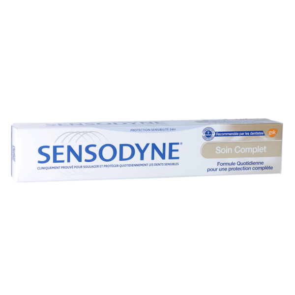 Dentifrice Protection sensibilité 24H Soin complet Sensodyne - 75 mL