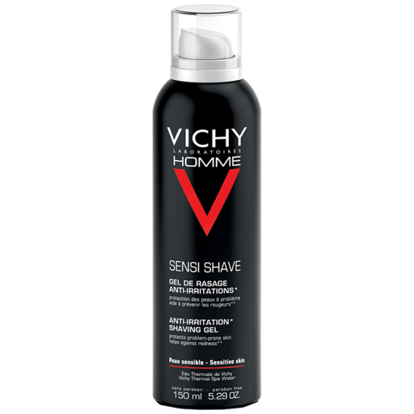 Vichy Homme Gel de rasage anti-irritations 150 mL