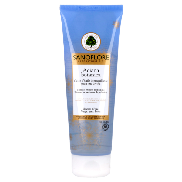 Aciana botanica Bio Gelée d'huile démaquillante peau nue divine Sanoflore - 125 mL