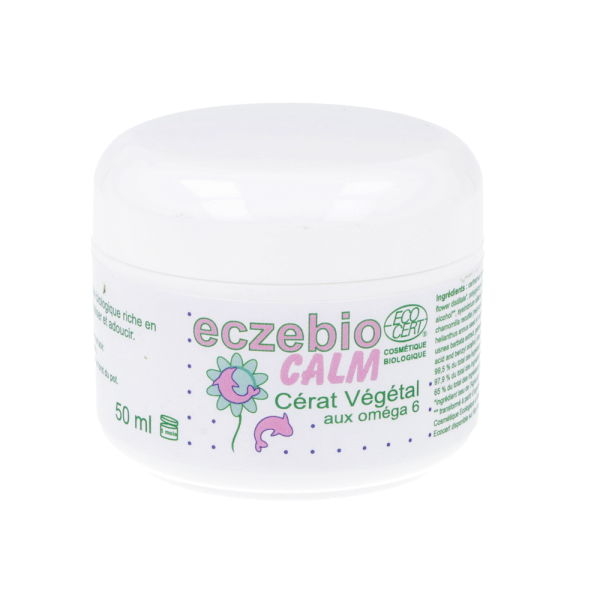 Eczebio Calm Cérat Végétal Oméga6 Oemine - Pot de 50 mL